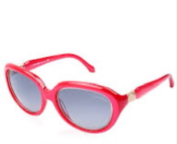 Roberto Cavalli Oval Frame Sunglasses Style RC781S Red Oversized Y2K Luxury Bold main image 7